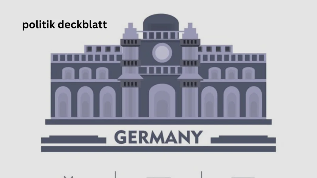 politik deckblatt