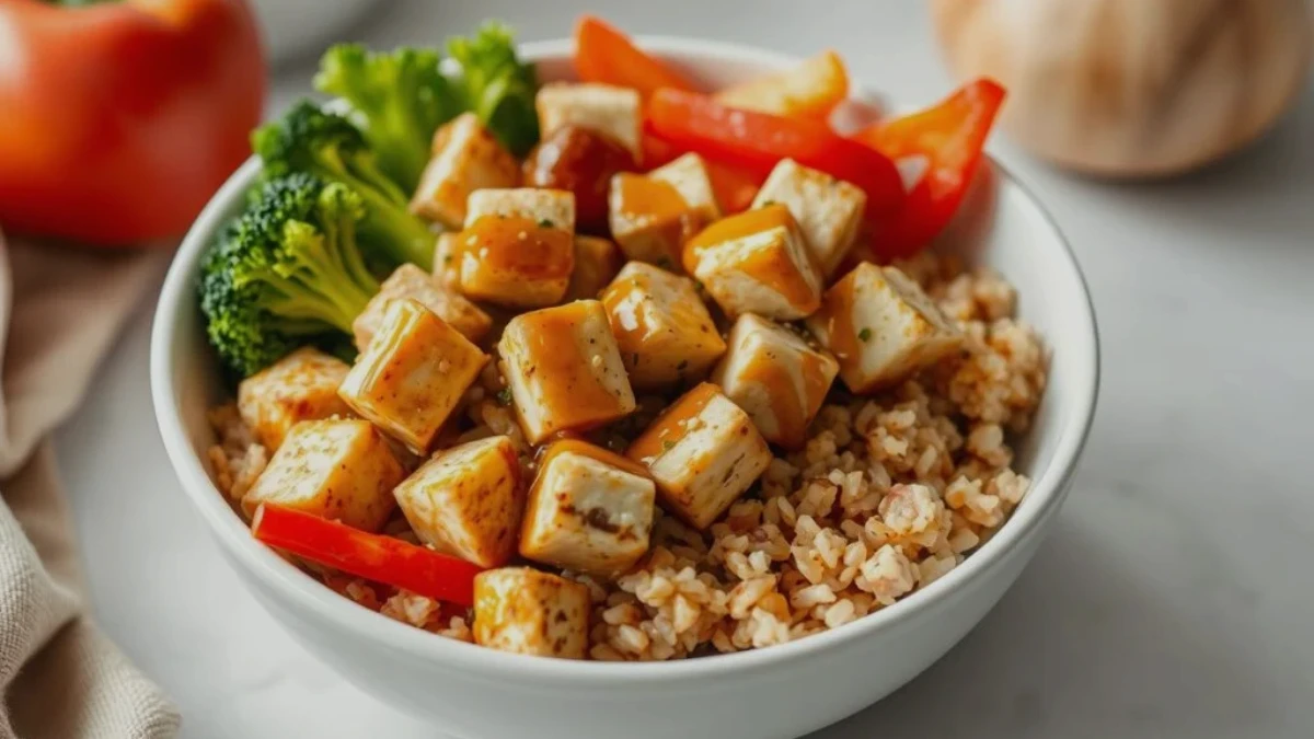 rezepte tofu bowl