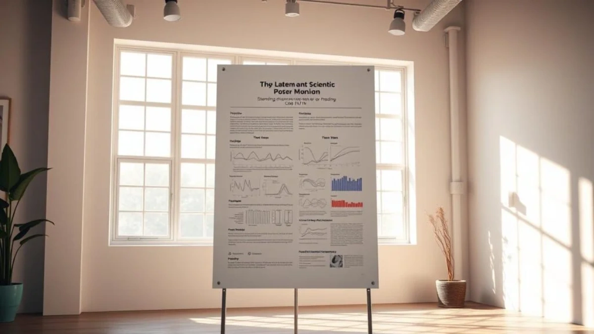 wissenschaftliches poster