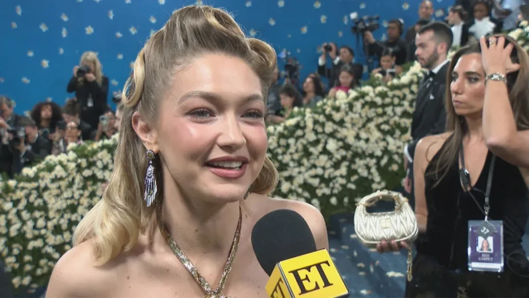 Gigi Hadid im Fokus