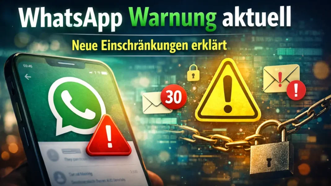 WhatsApp Warnung aktuell