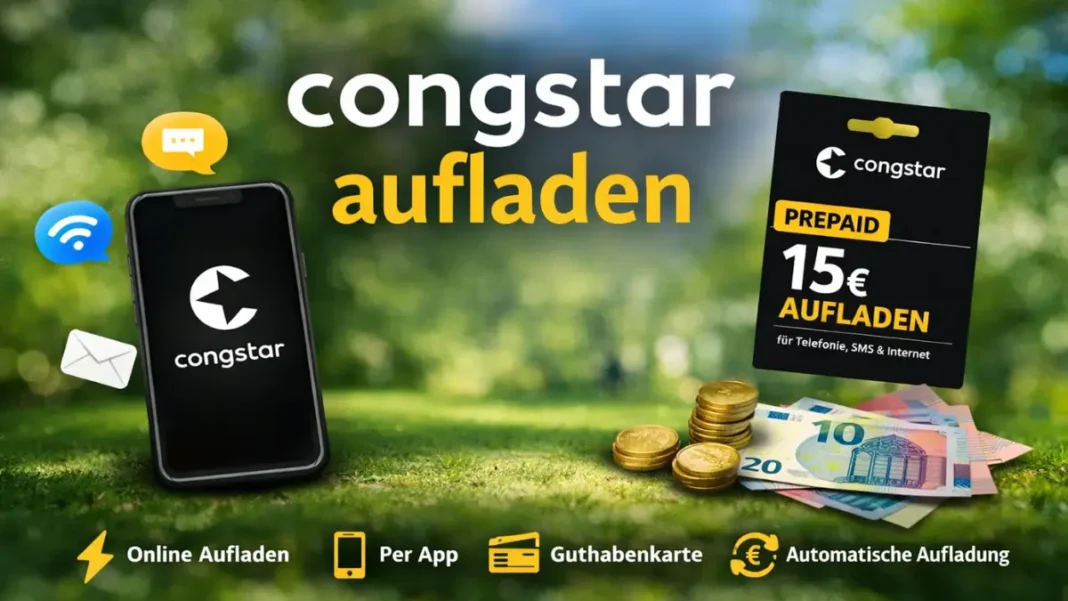 congstar aufladen