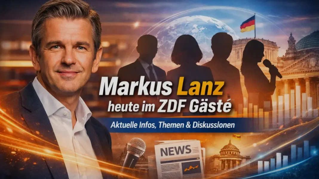 markus lanz heute im zdf gäste​