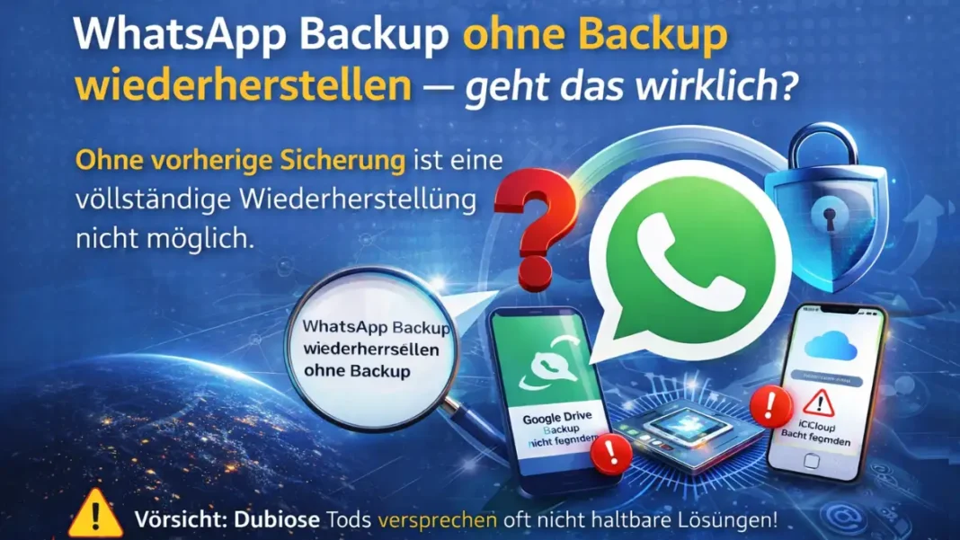 WhatsApp Backup ohne Backup wiederherstellen – geht das wirklich? Eine der häufigsten Suchanfragen lautet: „WhatsApp Backup wiederherstellen ohne Backup“ Hier ist Ehrlichkeit wichtig: Ohne vorherige Sicherung ist eine vollständige Wiederherstellung nicht möglich. Im Internet kursieren viele Programme, die angeblich verlorene Chats zurückholen können. Oft handelt es sich jedoch um kostenpflichtige Tools mit fragwürdigem Nutzen. Ähnlich wie bei aktuellen Sicherheitsmeldungen – etwa im Beitrag zur 👉 WhatsApp Warnung aktuell – sollten Nutzer vorsichtig mit externen Tools umgehen. Häufige Probleme bei der Wiederherstellung Auch wenn ein Backup vorhanden ist, treten manchmal Fehler auf. Backup wird nicht gefunden Mögliche Gründe: Falsches Google-Konto Falsche Apple-ID Telefonnummer stimmt nicht überein Backup zu alt oder beschädigt Überprüfen Sie alle Kontodaten sorgfältig. Wiederherstellung bleibt hängen Manchmal stoppt der Vorgang bei einem bestimmten Prozentwert. Lösungen: WLAN statt mobile Daten nutzen App neu starten Smartphone neu starten Genügend Speicherplatz freigeben Technische Probleme können auch bei größeren Updates auftreten – ähnlich wie bei der 👉 WhatsApp Sicherheitslücke Update Diskussion. Lokales Backup auf Android nutzen Viele wissen nicht: Android speichert zusätzlich lokale Backups auf dem Gerät selbst. Diese befinden sich im Ordner: Android → Media → com.whatsapp → Databases Wenn Google Drive Backup fehlt, kann ein lokales Backup helfen. Allerdings ist der Prozess technisch etwas anspruchsvoller. Wie alt darf ein WhatsApp Backup sein? WhatsApp speichert: Google Drive Backups unbegrenzt (bei Aktivität) Lokale Backups meist 7 Tage Je älter das Backup, desto größer ist die Wahrscheinlichkeit, dass neuere Nachrichten fehlen. Kann man einzelne Chats wiederherstellen? Nein – WhatsApp erlaubt nur die Wiederherstellung des gesamten Backups. Einzelne Chat-Wiederherstellung ist offiziell nicht vorgesehen. WhatsApp Backup und Datenschutz Viele Nutzer fragen sich: Sind meine Backups sicher? Chats sind Ende-zu-Ende verschlüsselt. Backups können jedoch optional ebenfalls verschlüsselt werden. Es empfiehlt sich dringend, die Ende-zu-Ende-verschlüsselte Backup-Option zu aktivieren. Gerade im Zusammenhang mit Meldungen zur 👉 Sicherheitslücke Samsung WhatsApp ist es wichtig, das eigene Gerät aktuell zu halten. Was tun bei Konto-Problemen? Falls Ihr Account gesperrt wurde, kann die Wiederherstellung komplizierter werden. In diesem Fall hilft unser ausführlicher Leitfaden: 👉 WhatsApp Account gesperrt – was tun Dort erklären wir die notwendigen Schritte. Häufige Fehler beim Smartphone-Wechsel Beim Wechsel auf ein neues Gerät passieren oft diese Fehler: Neues Google-Konto verwendet Backup nicht manuell überprüft Alte Nummer nicht mehr aktiv WhatsApp voreilig eingerichtet Nehmen Sie sich beim Wechsel Zeit, um Datenverlust zu vermeiden. WhatsApp Backup und neue Funktionen WhatsApp entwickelt sich ständig weiter. Neue Funktionen können auch Einfluss auf Backups haben. Mehr dazu erfahren Sie in unserem Beitrag zur 👉 WhatsApp neue Funktion. WhatsApp Business Backup wiederherstellen Für Unternehmen ist das Thema besonders sensibel. Beim Vergleich zwischen privatem und geschäftlichem Account gibt es Unterschiede. Falls Sie WhatsApp geschäftlich nutzen, lesen Sie auch: 👉 WhatsApp Business vs Normal Account Business-Chats enthalten häufig wichtige Kundendaten. Wann sollte man regelmäßig ein Backup erstellen? Empfohlen wird: Tägliches Backup bei intensiver Nutzung Wöchentlich bei normaler Nutzung Gerade wenn Gerüchte kursieren – etwa über 👉 WhatsApp schaltet ab im Mai – ist ein aktuelles Backup immer sinnvoll. Sicherheitstipps zur Vermeidung von Datenverlust Automatische Backups aktivieren Zwei-Faktor-Verifizierung nutzen Cloud-Speicher regelmäßig prüfen Keine unbekannten Tools installieren Vorsicht auch bei Fake-Meldungen wie in unserer 👉 WhatsApp Kettenbrief Warnung Analyse. Fazit Ein WhatsApp Backup wiederherstellen ist in den meisten Fällen problemlos möglich – sofern eine Sicherung vorhanden ist. Entscheidend sind: Gleiche Telefonnummer Gleiches Konto Aktuelles Backup Ohne Backup sind die Chancen gering. Deshalb sollte jeder Nutzer die automatische Sicherung aktivieren. Mit den richtigen Einstellungen bleibt Ihr Chatverlauf auch bei Gerätewechsel oder Neuinstallation geschützt. Häufige Fragen (FAQ) Wie lange dauert die Wiederherstellung? Je nach Datenmenge zwischen wenigen Minuten und über einer Stunde. Werden auch Bilder wiederhergestellt? Ja, sofern sie im Backup enthalten sind. Kann ich ein sehr altes Backup nutzen? Ja, allerdings fehlen neuere Nachrichten. Funktioniert die Wiederherstellung auch bei WhatsApp Business? WhatsApp Backup wiederherstellen