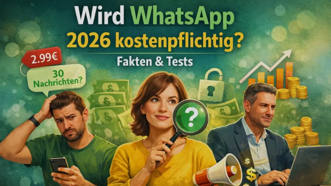 Wird WhatsApp kostenpflichtig?