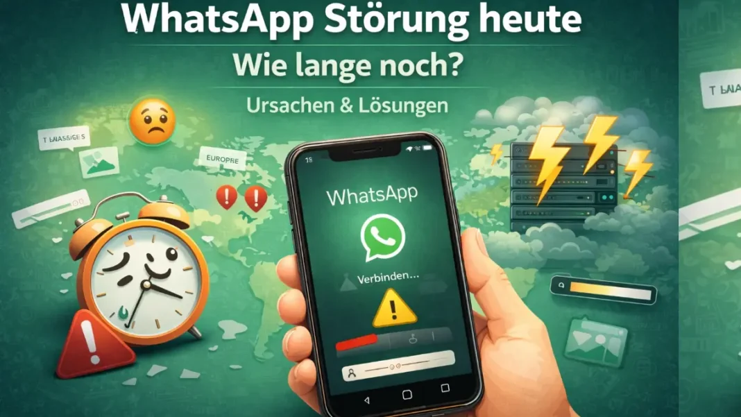 whatsapp störung heute wie lange noch 