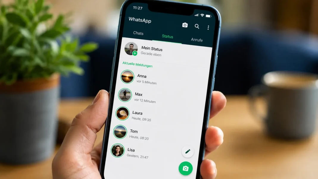 WhatsApp Status erstellen